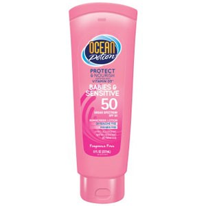 Ocean Potion Baby Sensitive Sunscreen Lotion, SPF 50, 8 oz
