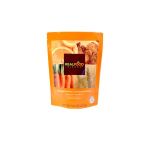 Real Food Blends Tube-Fed Meals 267g Orange Chicken, Carrots and Brown Rice