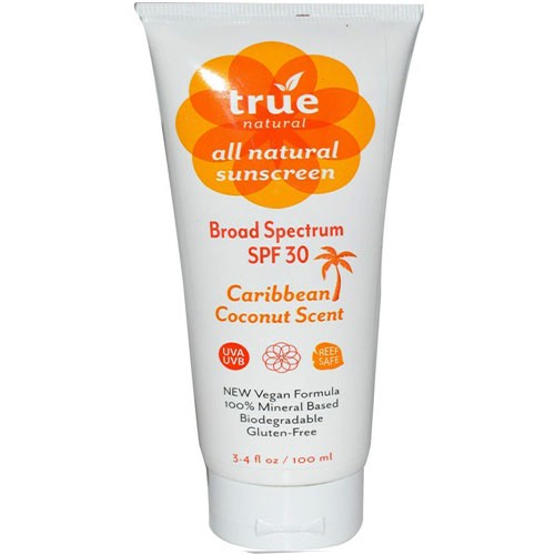 True Natural Sunscreen SPF 30 Vegan Coconut