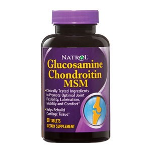 Natrol Glucosamine Chondroitin MSM, 90 Tablets