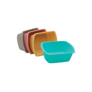 Wash Basin, Rectangular, 7 Quart, Gold