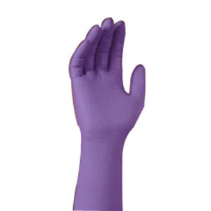 KC500 Purple Nitrile-Xtra Exam Gloves Large, Powder-Free, Non-sterile