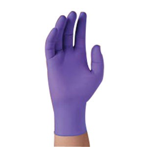 KC500 Purple Nitrile Exam Gloves Medium, Powder-Free, Ambidextrous
