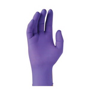 Sterile Powder-Free Purple Nitrile Latex Exam Glove Large