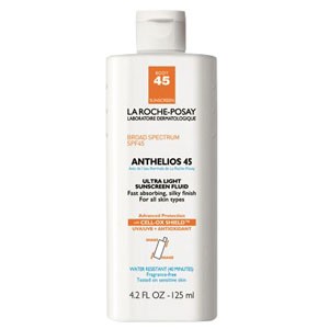 La Roche-Posay Anthelios Ultra Light Sunscreen Fluid for Body SPF 45, 4.2 oz.