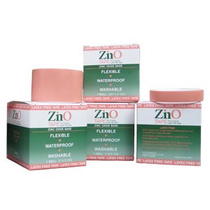 "ZinO Zinc Oxide Tape 4"" x 5 yds."