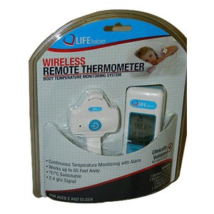 Life Labs Wireless Remote Thermometer Temperature Monitoring System