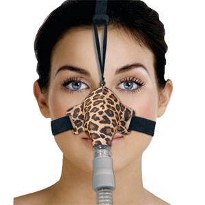 SleepWeaver Advance Mask and Headgear, Leopard