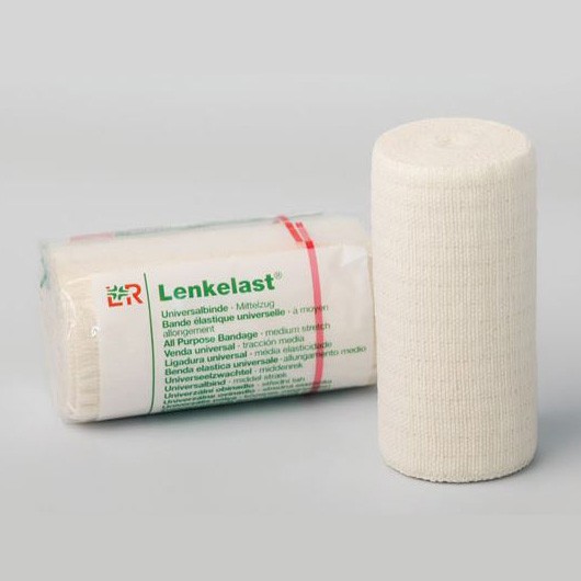 "Lenkelast - Medium Stretch Bandage, 4"" x 5.5 yds."