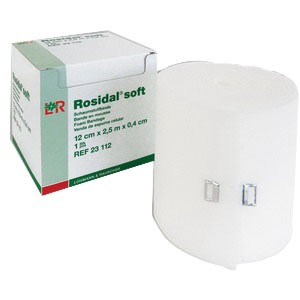 "Rosidal Soft Foam Padding Bandage 4"" x .12"" x 2.7 yds."
