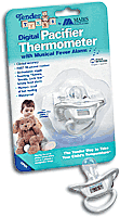 Digital Pacifier Thermometer w/Musical Alarm