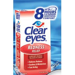 Clear Eyes Redness Relief Eye Drops, 1 oz.