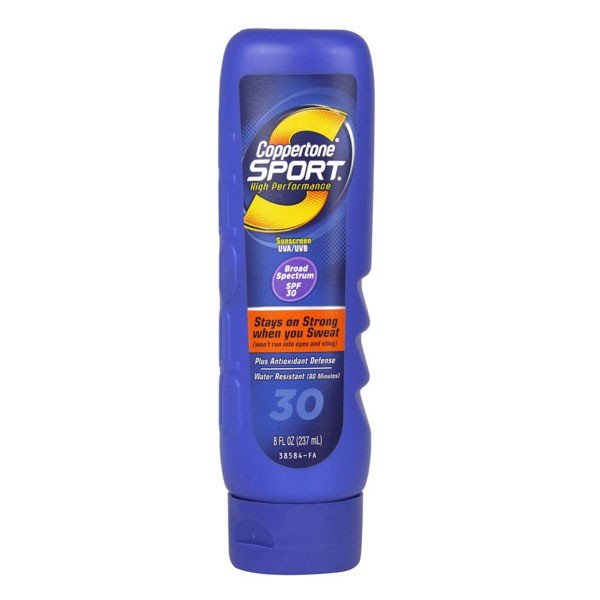 Coppertone Sport Sunscreen Lotion with SPF 30, 8 oz