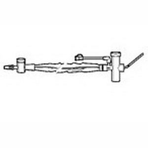 Trach Care Wet Pak Closed Endotracheal Suction System Component Kit 16 fr Elbow