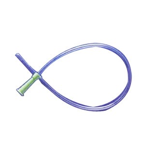 Easy Cath Soft Eye Straight Intermittent Catheter 12 Fr 16", Curved Packaging