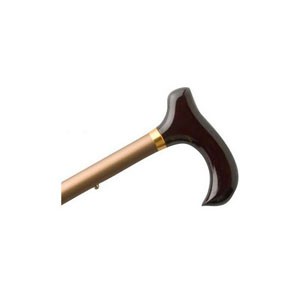 Travel Folding Cane with Slim Line Handle, Bronze