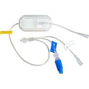 Flow Control Extension 17 Set with Smartsite Needleless Injection Site, Macrobore Tubing