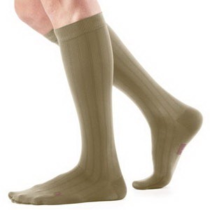 Mediven for Men 20-30 mmHg, Calf, Closed Toe, Khaki, Size 4