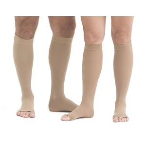 Mediven Plus,Calf,Open Toe,30-40mm,Beige,Size 4