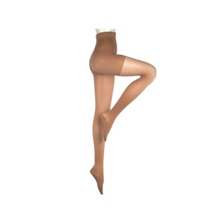 Comfort Maternity Pantyhose with Adjustable Waistband, 30-40, Petite, Closed, Natural, Size 2