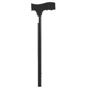 "Aluminum T-Handle Cane, Black, 30"" - 39"" Height Adjustment"