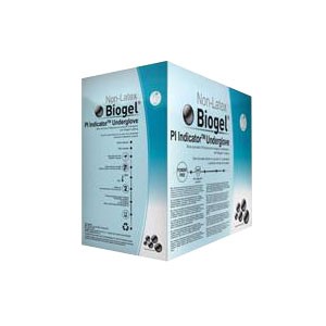 Biogel PI Indicator SZ 7.5, Blue Synthetic Surgical Glove Combined with the Biogel PI Overglove