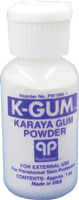 K-Gum Karaya Gum Powder 1 oz. Bottle