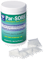 Par-Sorb Absorbent Gel Packets, 100 Per Jar