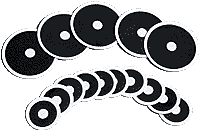 "New Form Karaya Washers 3/4"""