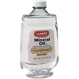 Leader Mineral Oil USP, 16 oz.