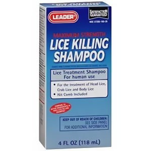 Leader Lice Killing Shampoo, 4 oz.