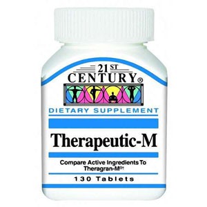 Leader Therapeutic-M Vitamin with Lutein Caplets (130 Count)