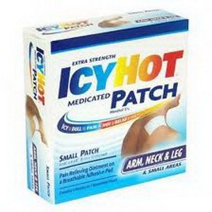 "Icy Hot Topical Analgesic Patch 3 1/8"" X 4 5/8"""