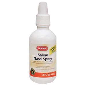 Leader Saline Nasal Spray, 1.5 oz.