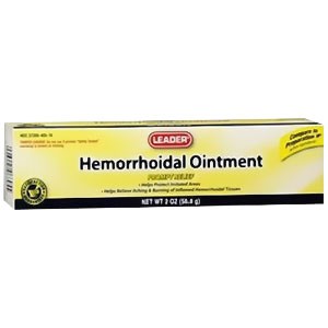 Leader Hemorrhoidal Ointment, 2 oz.