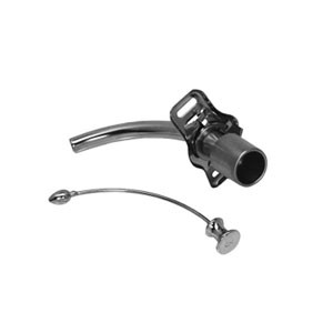 Jackson Original Tracheostomy Tube with 15mm Adapter, Size 8, Regular Length