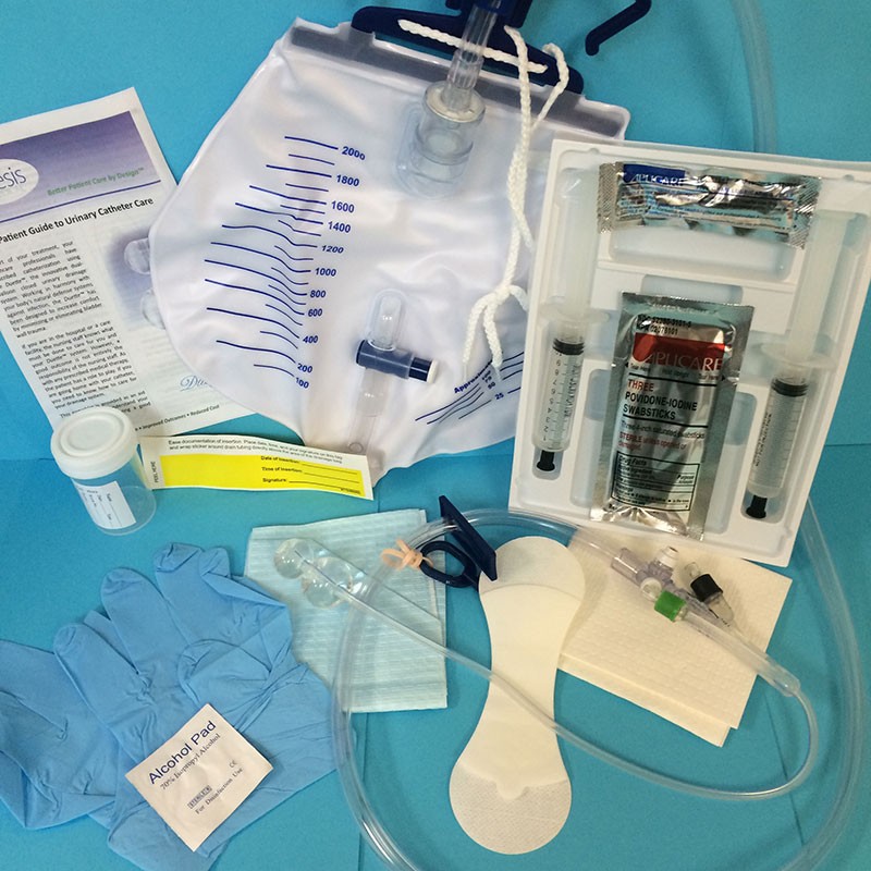 All Silicone Catheter Kit 14 Fr