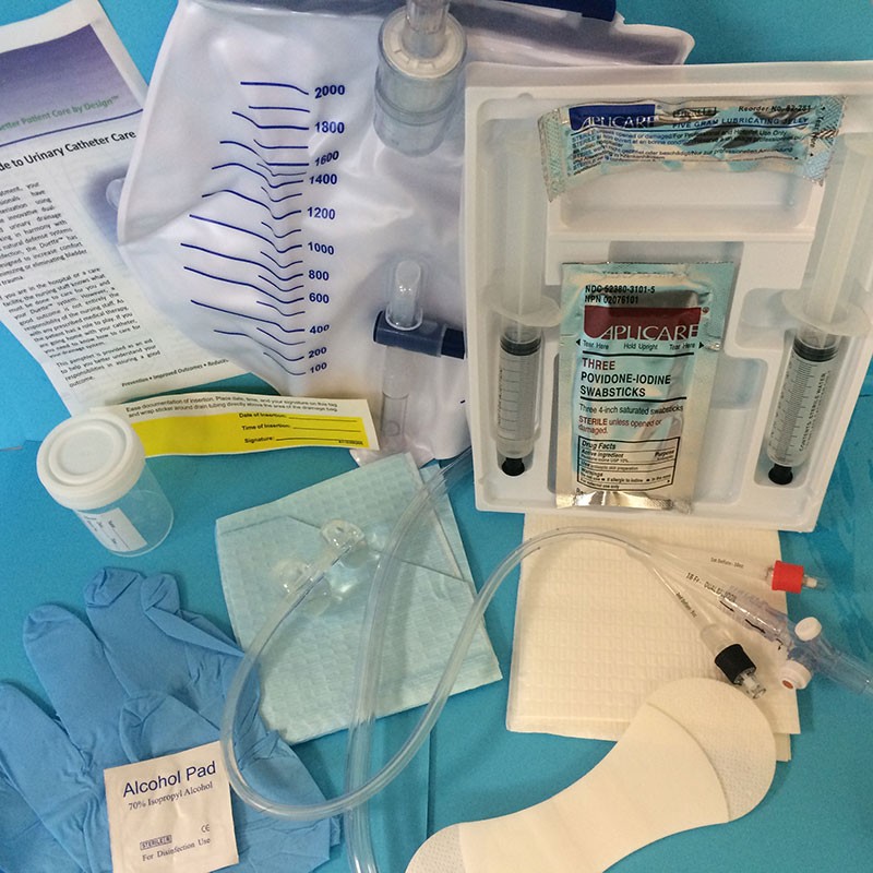All Silicone Catheter Kit 16 Fr