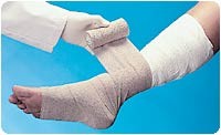 "Primer Modified Unna Boot and Self Adherent Bandages, 3"" Primer and 3"" Duban Bandage"