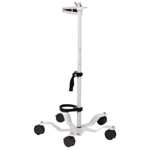 LTV Floor Stand with Oxygen Cylinder Ring