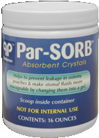 Par-Sorb Absorbent Crystals,16 oz. Jar