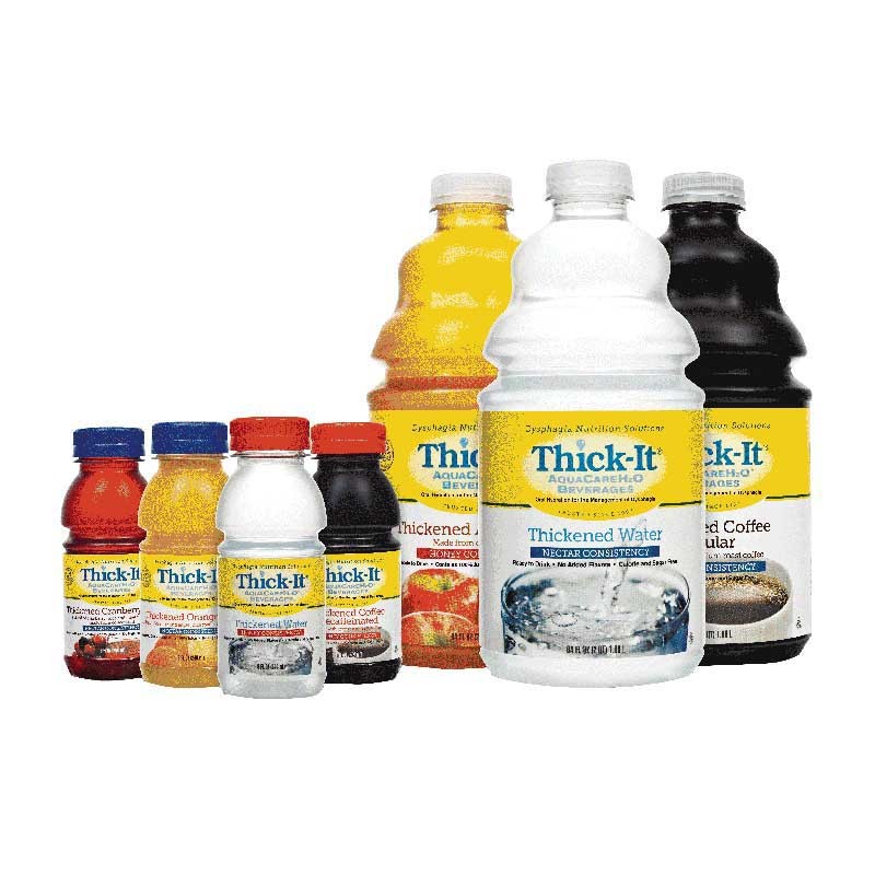 Thick-It AquaCare H20 Thickened Black Tea Ready-to-use Decaffeinated Nectar 8 oz.