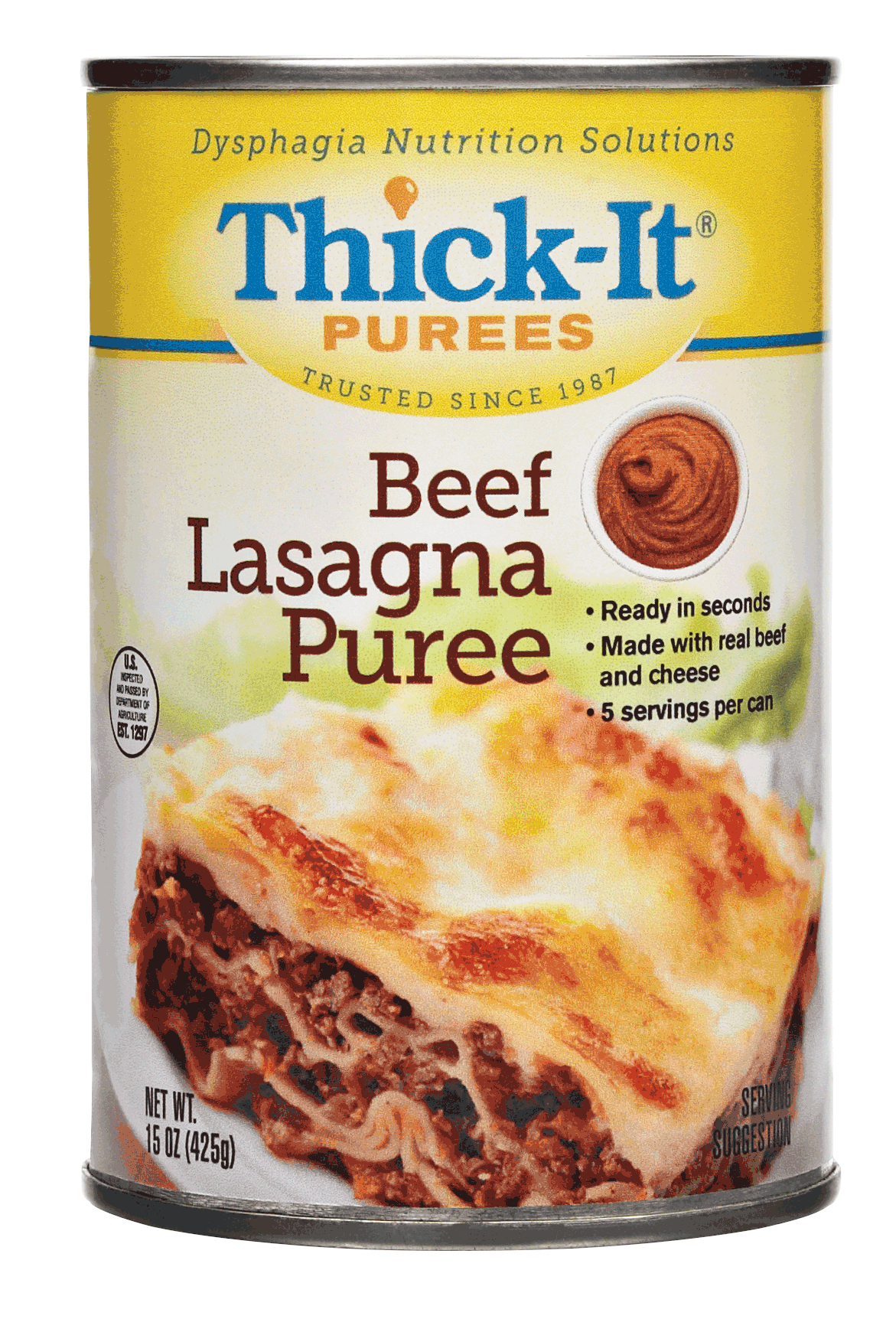 Thick-It Beef Lasagna Puree 15 oz. Can