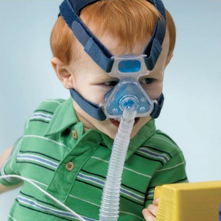 Profile Lite Mask, Small Child W/Softcap Headgear