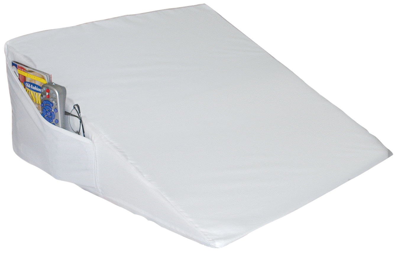 "Foam Bed Wedge With Pocket 10"" x 24"" x 24"""