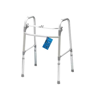 Single Button Walker, Silver