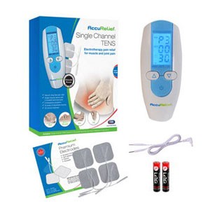 AccuRelief Electrotherapy Pain Relief Single Channel TENS Unit