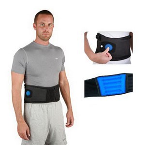 "Airform Inflatable Back Support w/Gel,Lge,34""-38"""