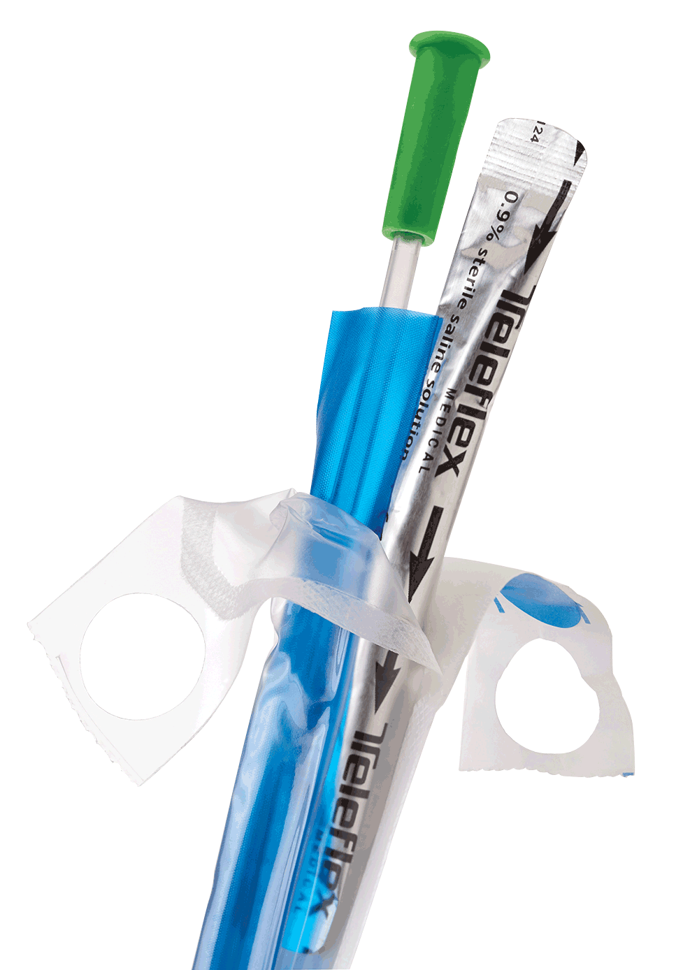 "FloCath Quick Hydrophilic Coude Catheter, 16 Fr 16"""