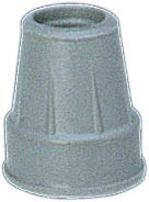 "Gray Tips, Pair, Fits 3/4"" Diam Canes"